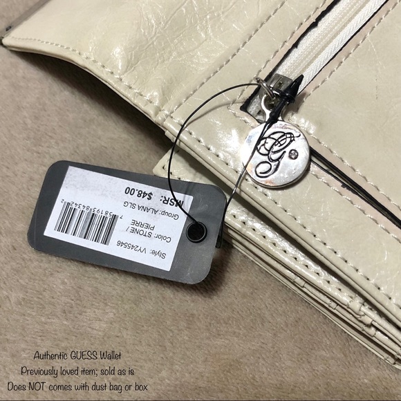 πHost Pickπ Wallet: NEW GUESS Wallet, Cream π Bundle Me! - Picture 5 of 7